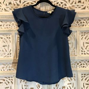 Navy blue blouse